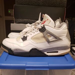 Jordan 4 White Cement